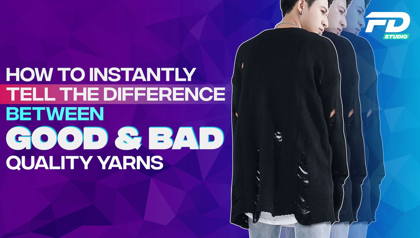 YouTube: How to instantly tell the difference between good and bad quality yarns