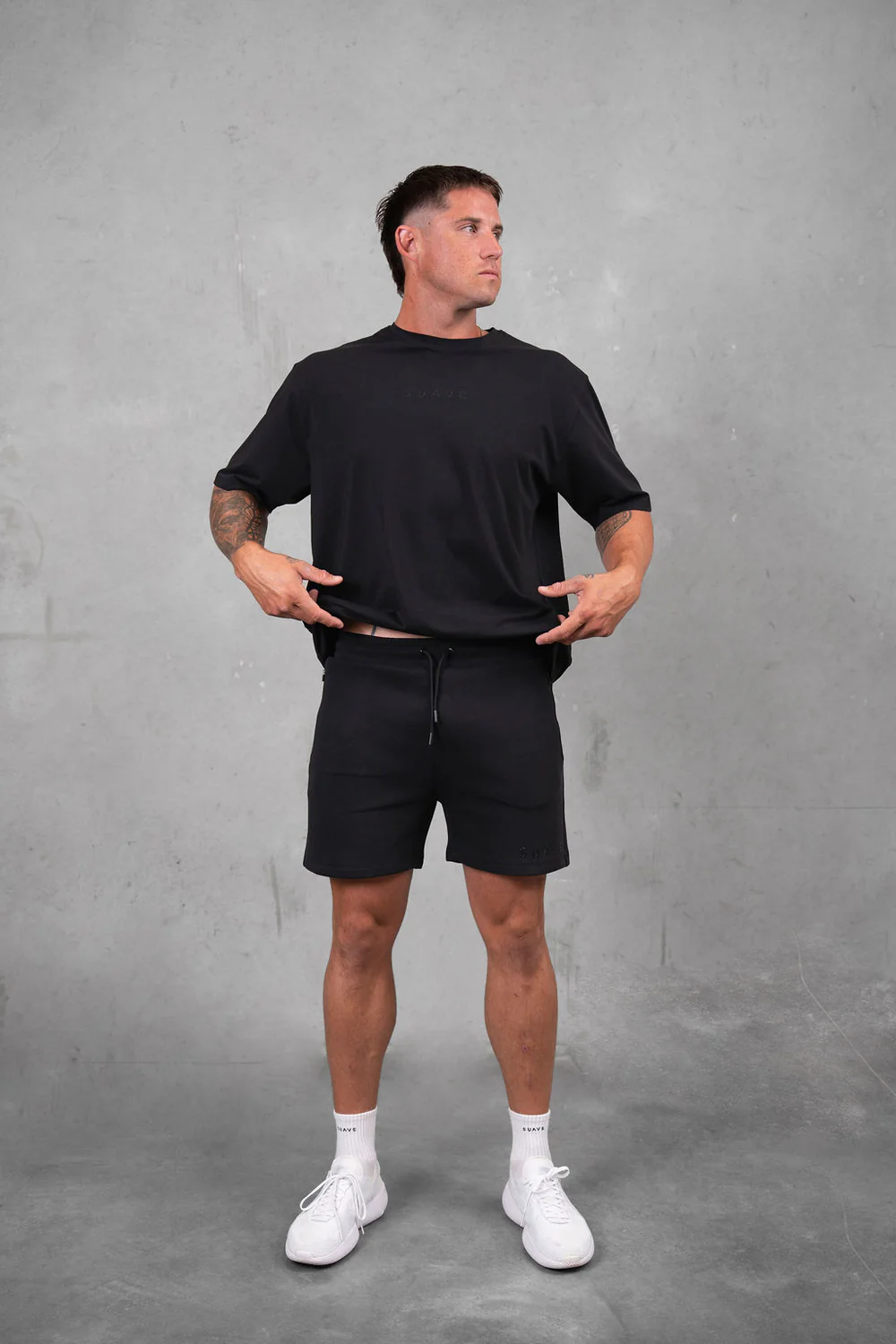 Training apparel brand — Training shorts and performance tees