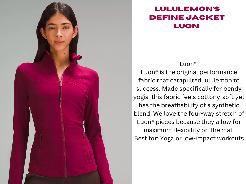 What Material Is Lululemon Made Of