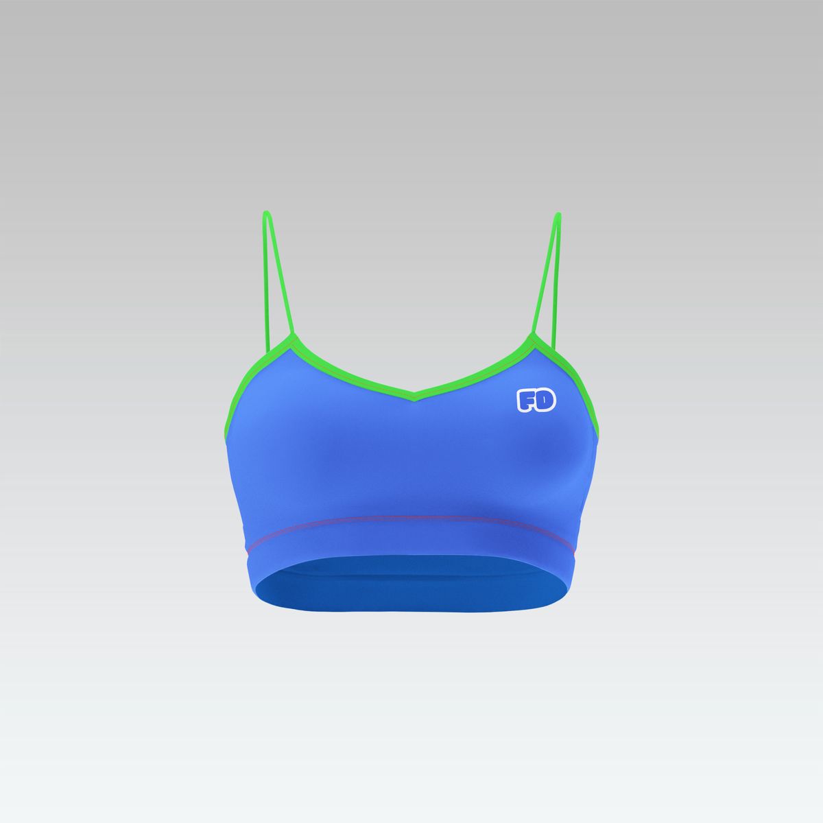 Free Vectors  Flat sports bra icon set: light blue