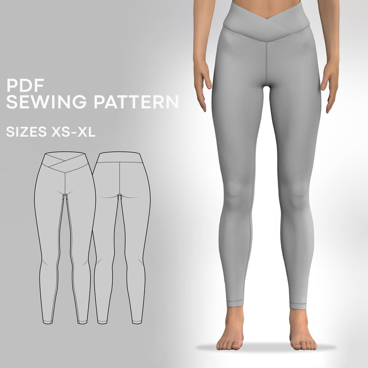 Jorun leggings PDF Pattern – Ploen Patterns