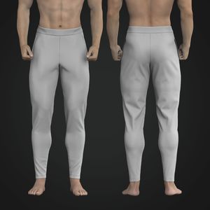 Mens Tapered Tech Fit Joggers | TechPackTemplate | FittDesign